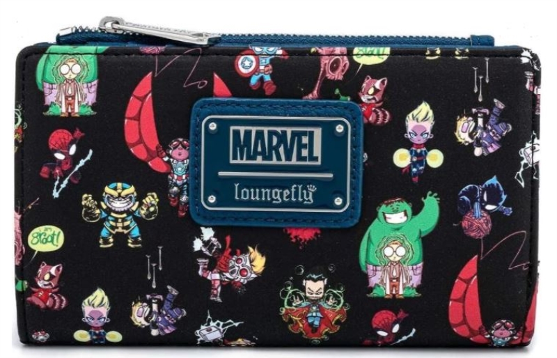 FUNKO ACTION FIGURES FUNKO LF WALLET MARVEL: CHIBI GROUP FUNKO ACTION FIGURES FUNKO LF WALLET MARVEL: CHIBI GROUP